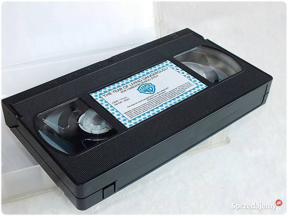 Kaseta VHS Niebezpiecznego Życia Film na Video dramat Żary