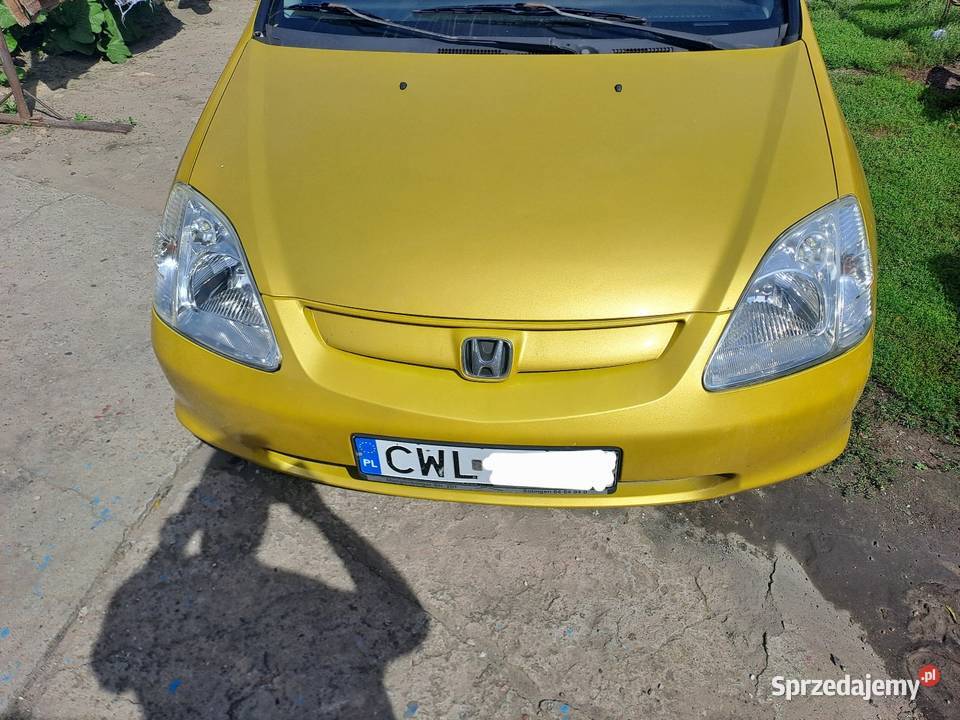 Honda Civic vii 7 Generacji 14 16V 90 Benzyna Brześć Kujawski
