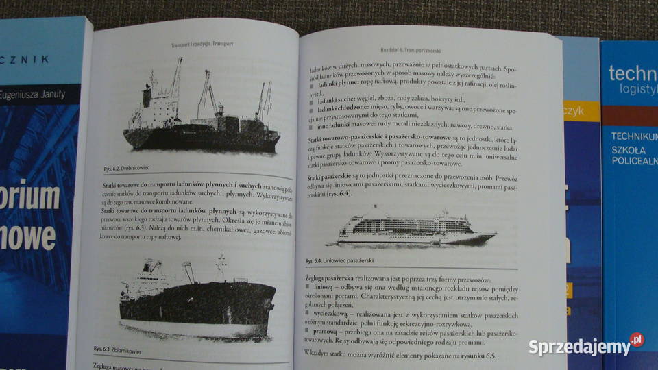 LOGISTYKA podręczniki Technik Logistyk pomorskie Rumia