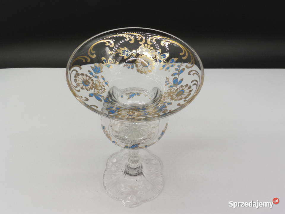 Kryształowy Świecznik Rosenthal Classic Rose Porcelana i szkło