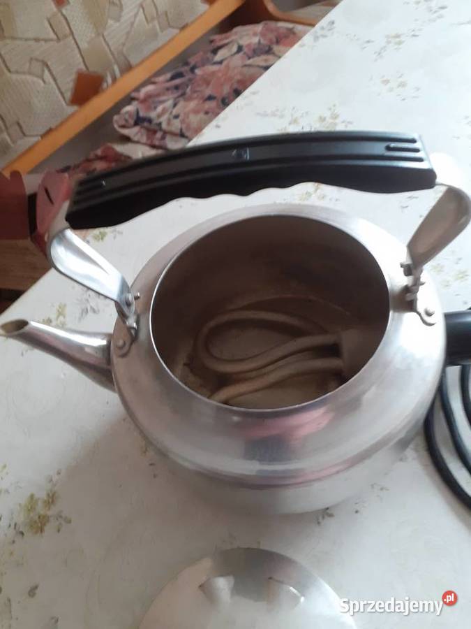 Czajnik elektryczny aluminiowy AGD drobne Jarocin sprzedam