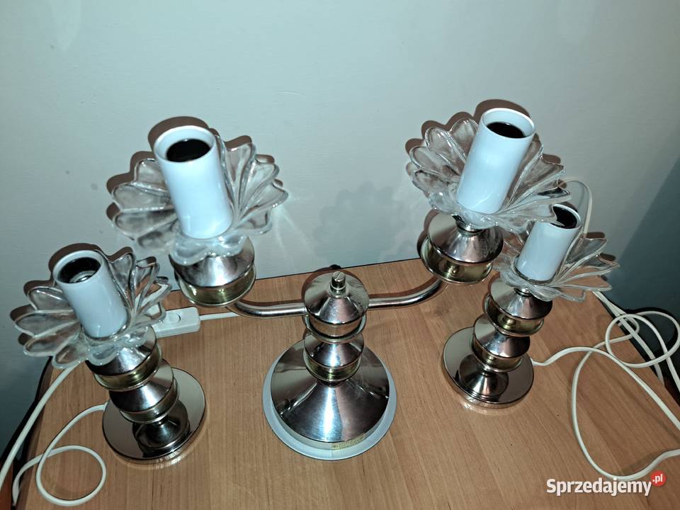 Retro lampki nocne Kamenicky Senov z 1961 roku Lubań