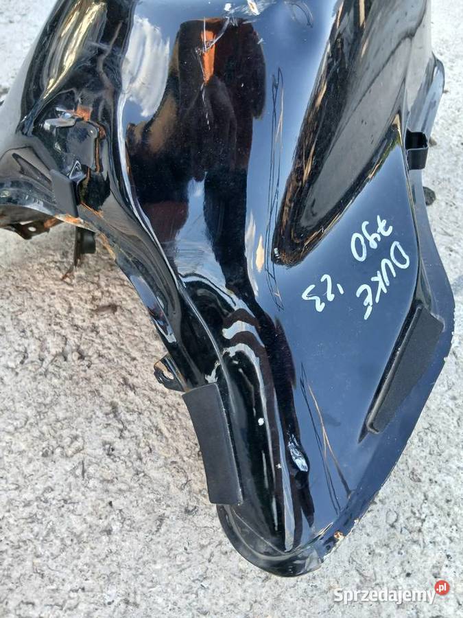 KTM Duke 790 2022 zbiornik paliwa uszkodzony śląskie Szczerbice