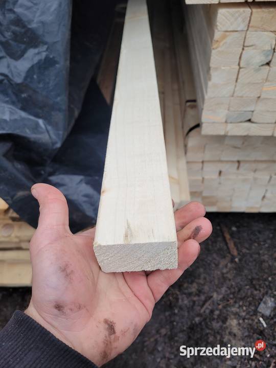 Kantówka 63x38mm Świerk Skandynawski Heblowana Rzeszów