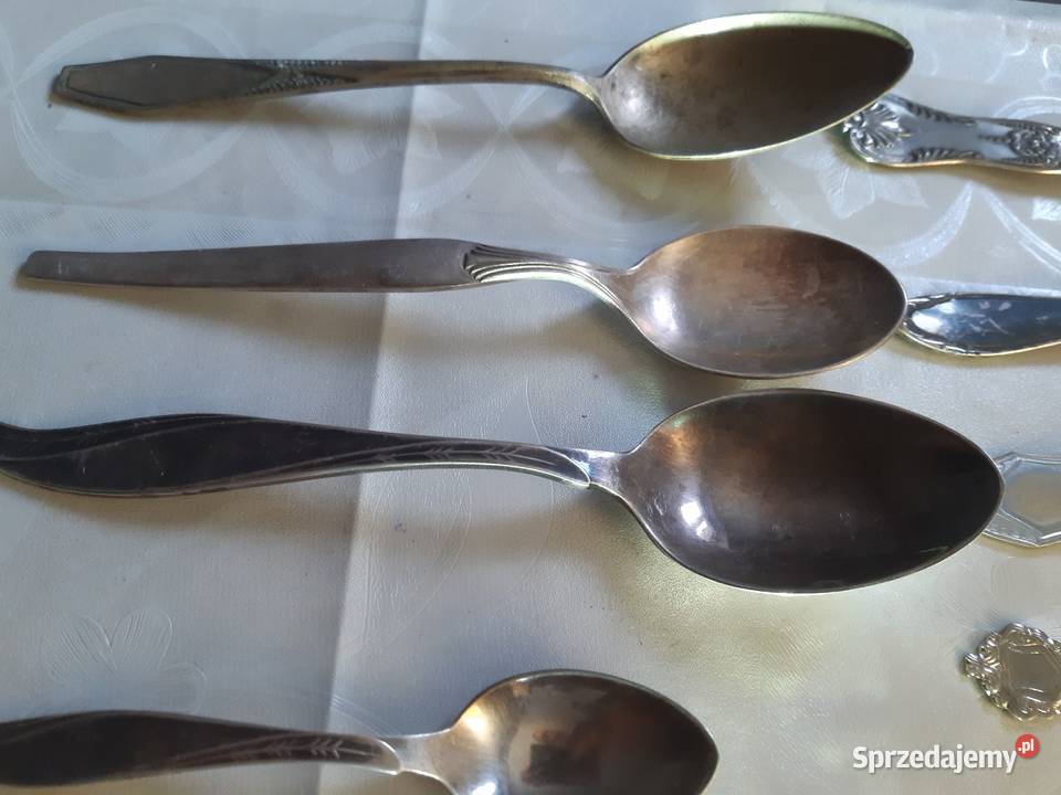 Sprzedam moją kolekcje sztuców srebne