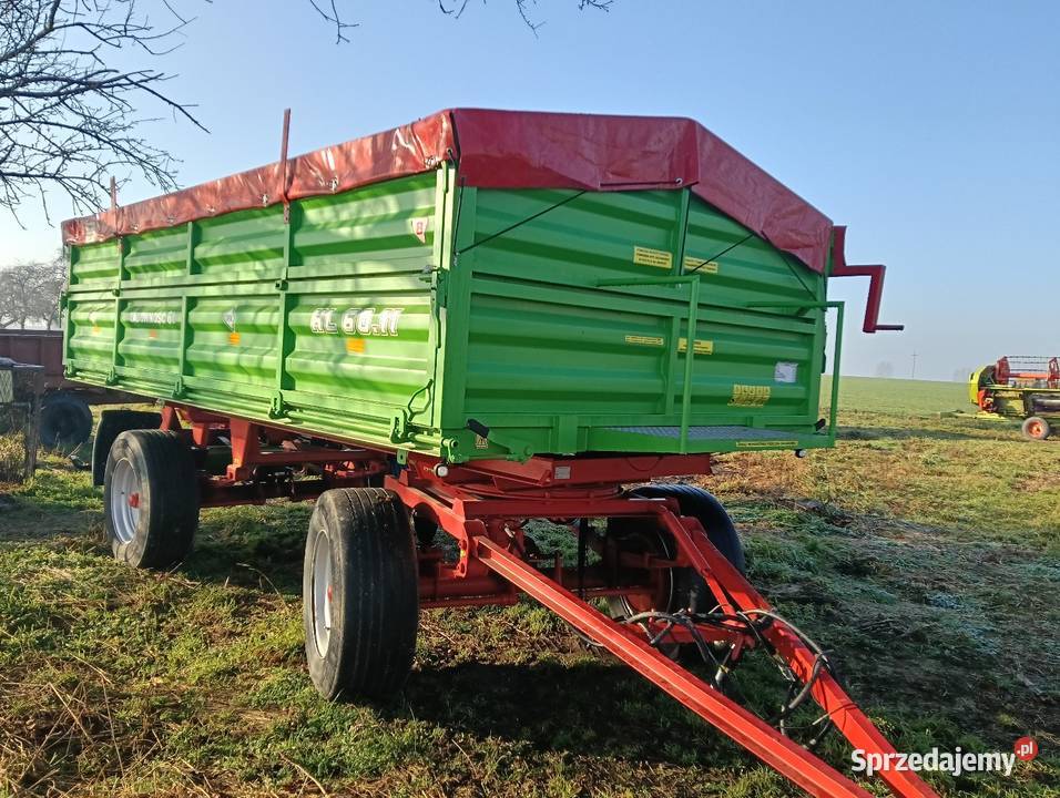 Przyczepy HL 6011 zarejestrowane nieuszkodzony Przyczepy rolnicze Włocławek