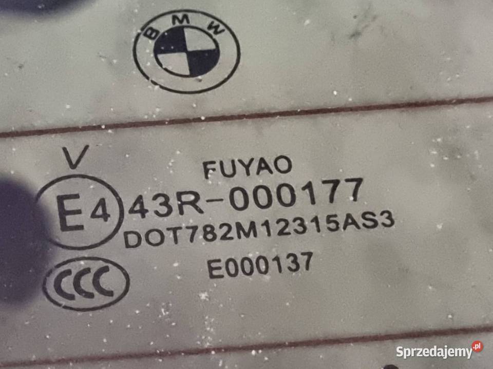 SZYBA TYŁ BMW X4 M F98 Lipno sprzedam