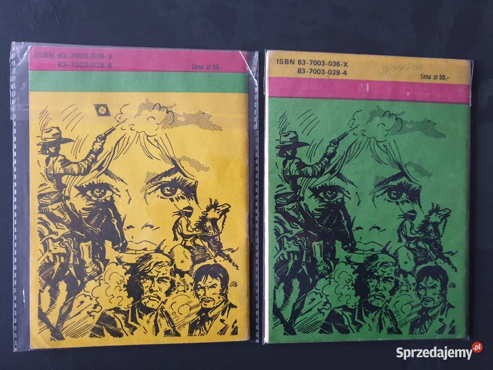 Zemsa Harpera część 2 i 3 komiks western 1984 Komiksy sprzedam