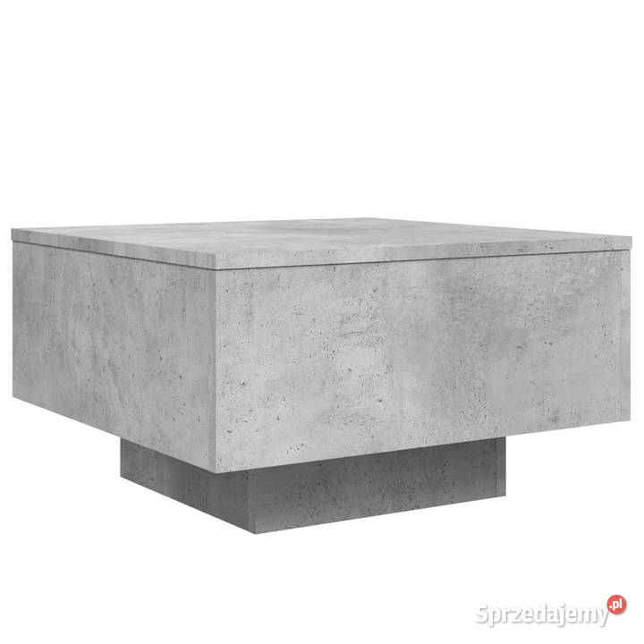 Stolik kawowy szarość betonu 55x55x31 WM836570 Warszawa