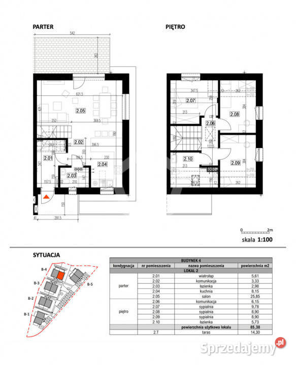 Ostatni wolny bliźniak premium 85 m2 Rzeszów