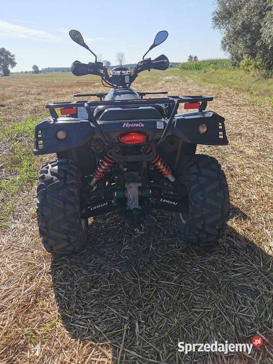 Quad Linhai 420 4X4 homologacja l7e hak 420cm3 wielkopolskie Rawicz