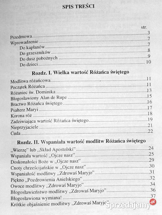 Przedziwny sekret Różańca Świętego Św Ludwik lubelskie Chełm