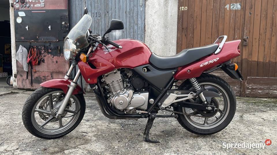 Honda CB500 57 1998 PC32 wielkopolskie Konin