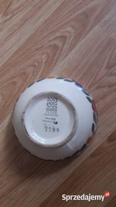 052 Miseczka ręcznie malowana sygnowana Bydgoszcz