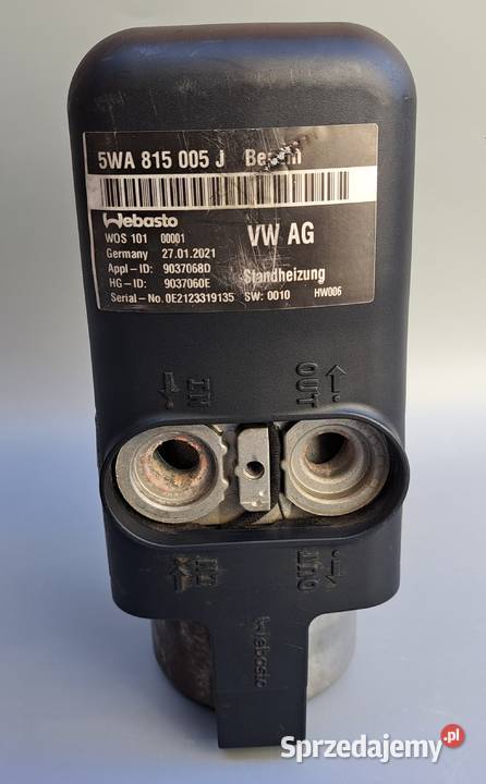 Webasto Thermo Top Evo Golf 8 A3 8Y Octavia IV