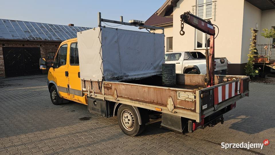 Iveco Daily 35S14 HDS 830 doka dubel brygadówka Sochaczew