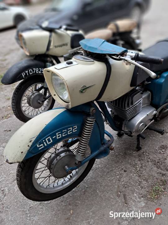 MZ trophy 2 sztuki 1969 i 1970 z dokumentami Łódź