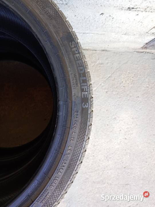 Opona letnia Semperit SpeedLife 3 21540R18 89 Y Parczew