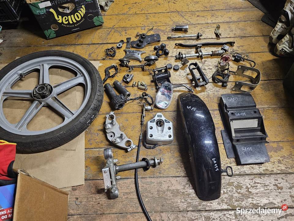Hyosung GA 125 części cruise 1 koło błotnik Jelenia Góra sprzedam