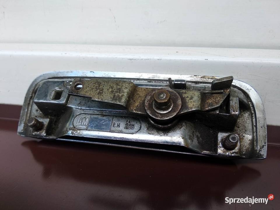 Opel Rekord E klamka zewnętrzna drzwi lewa osobowe Sieradz