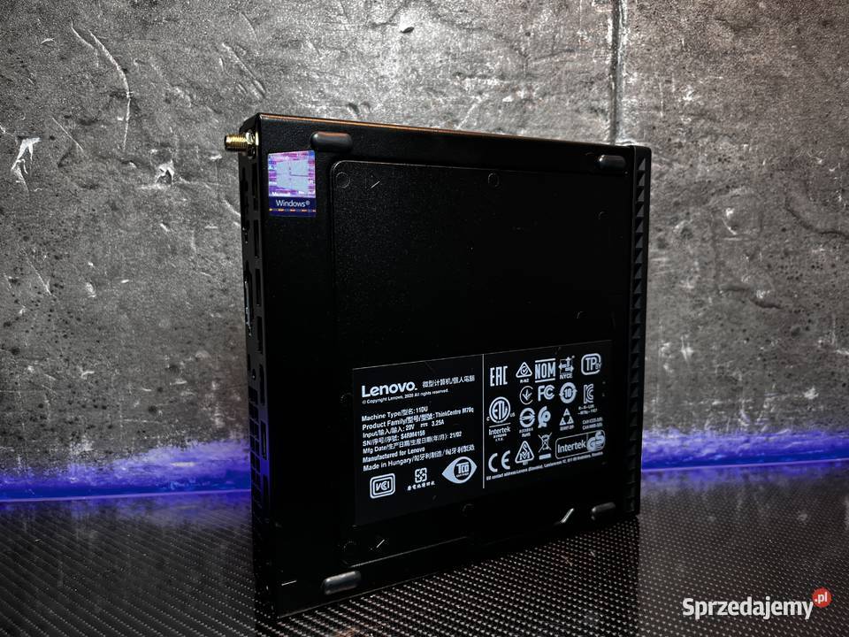 MiniPC Lenovo ThinkCentre M70q i310100T 16GB Piaseczno