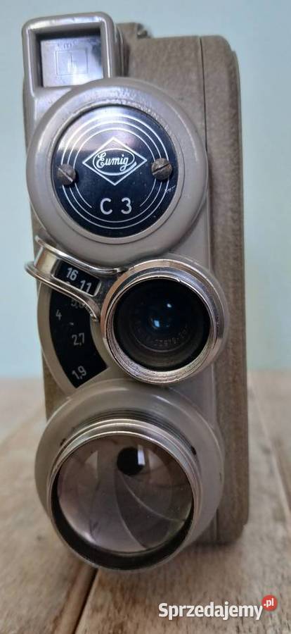 Kamera filmowa Eumig C3 z lat 50 tych Kraków