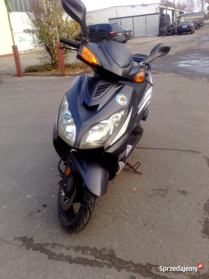 duży skuter XXL LONGJIA SHARPY 50 2suw silnik ya pomorskie Malbork