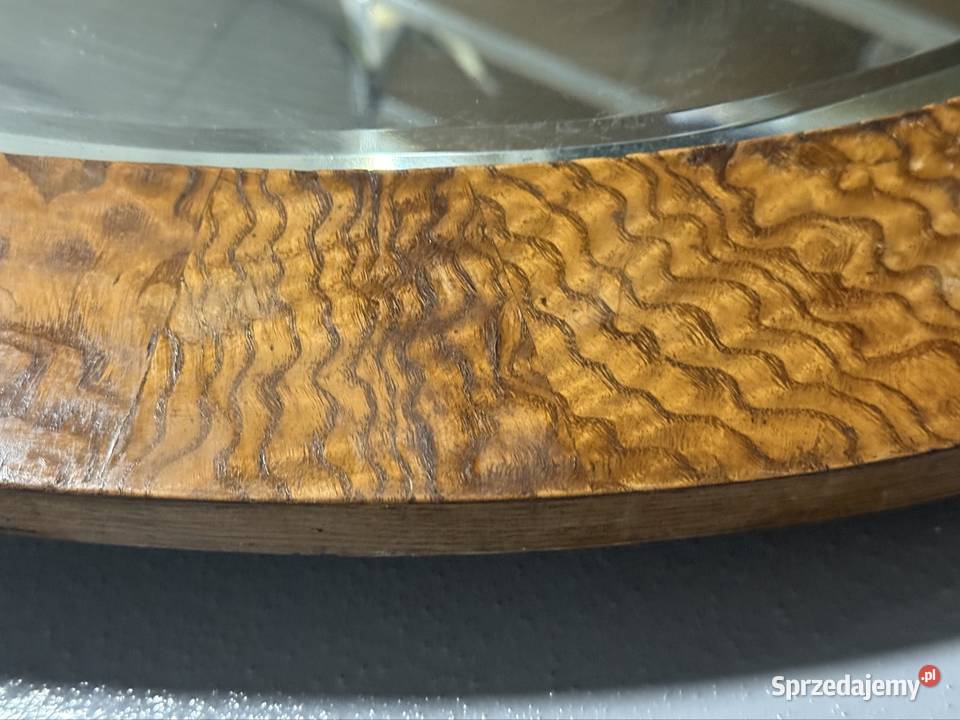 Owalne lustro art dco z lat 30 czeczotka Lednica Górna sprzedam