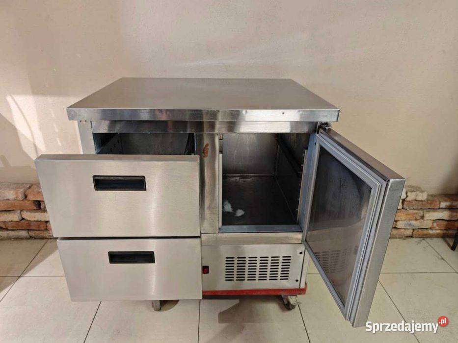 Stół chłodniczy Graner inox 2 szuflady 1 komora Góra