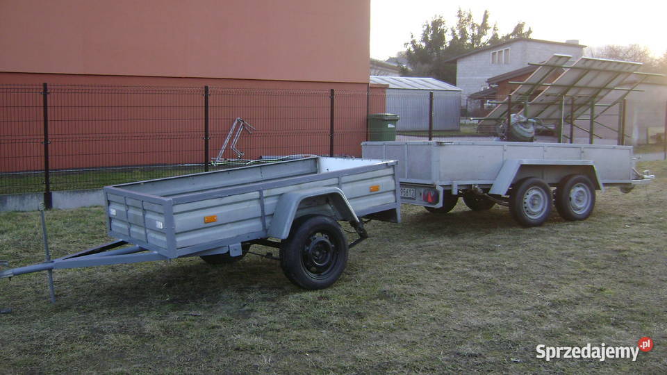 Przyczepka przyczepa SAM 200x120 resory Radomsko
