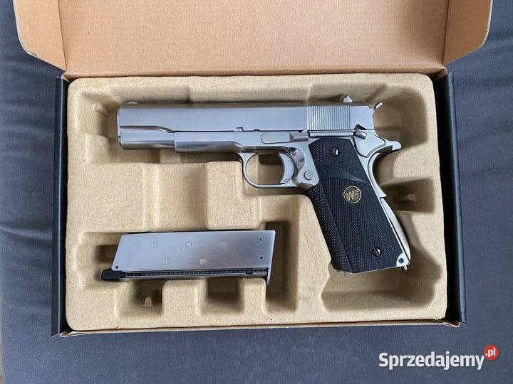 Colt 1911 WE replika green gas blowback full Częstochowa