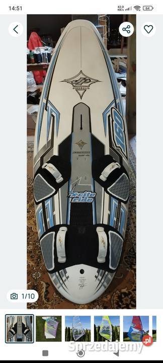 Windsurfing zestaw Gdańsk sprzedam