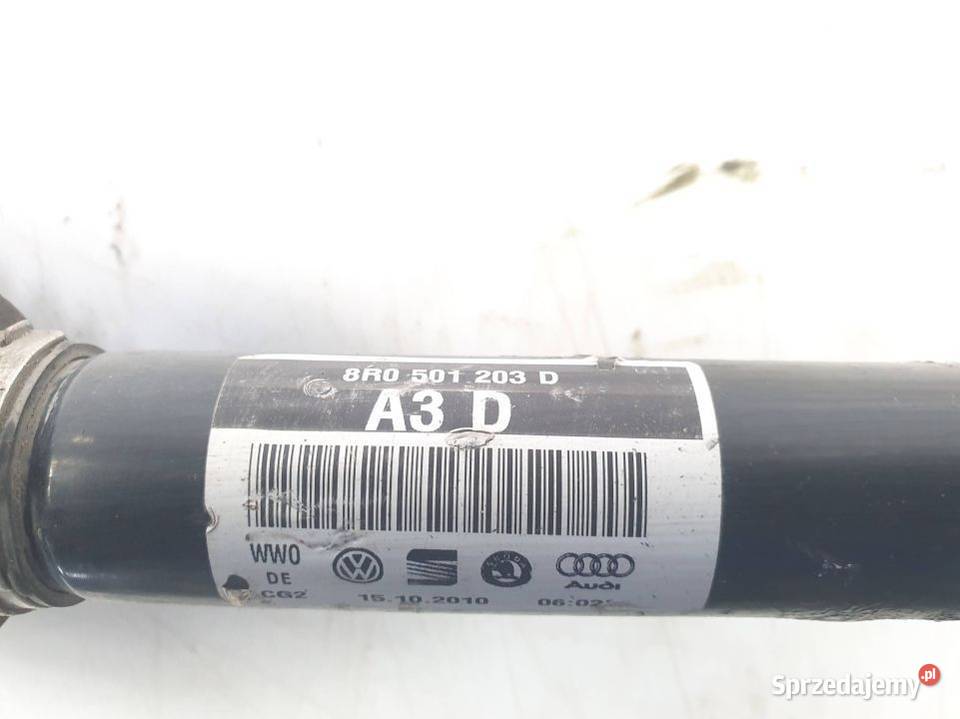 PÓŁOŚ LEWA TYŁ AUDI A8 D4 8R0501203D Lipno
