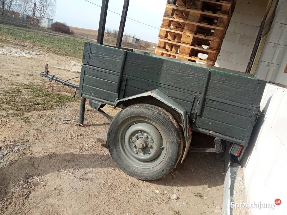 Przyczepka sam zarejestrowana Świecie nad Osą