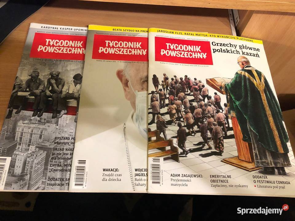 Tygodnik Powszechny 2015 niepełny sprzedam