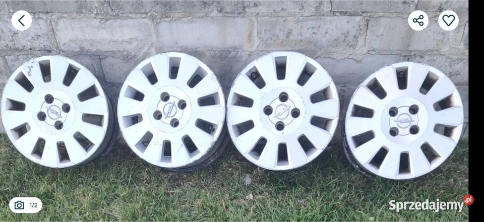 Felgi aluminiowe Średnica 15" Konieczno