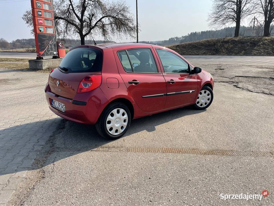 Renault Clio 2007r 14Benz LPG Klima Zamiana nieuszkodzony