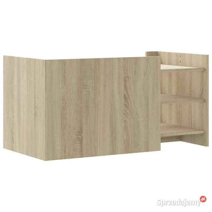 Stolik kawowy dąb sonoma 100x50x50 materiał Warszawa