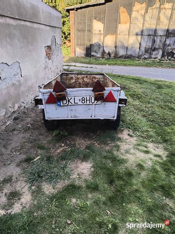 Sprzedam przyczepkę Ciepłowody sprzedam
