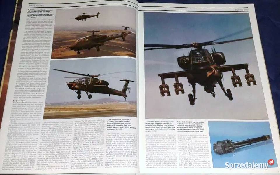 Modern fighting aircraft AH 64 Dough Richardson Pozostałe lubelskie Chełm