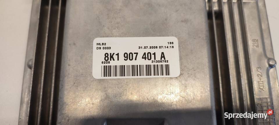 AUDI A4 B8 A5 KOMPUTER SILNIKA 27 8K1907401A osobowe Komputery