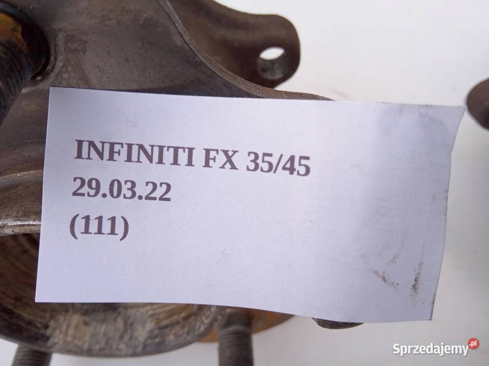 PIASTA PRAWA LEWA TYŁ INFINITI FX35 FX45 Nowy Tomyśl