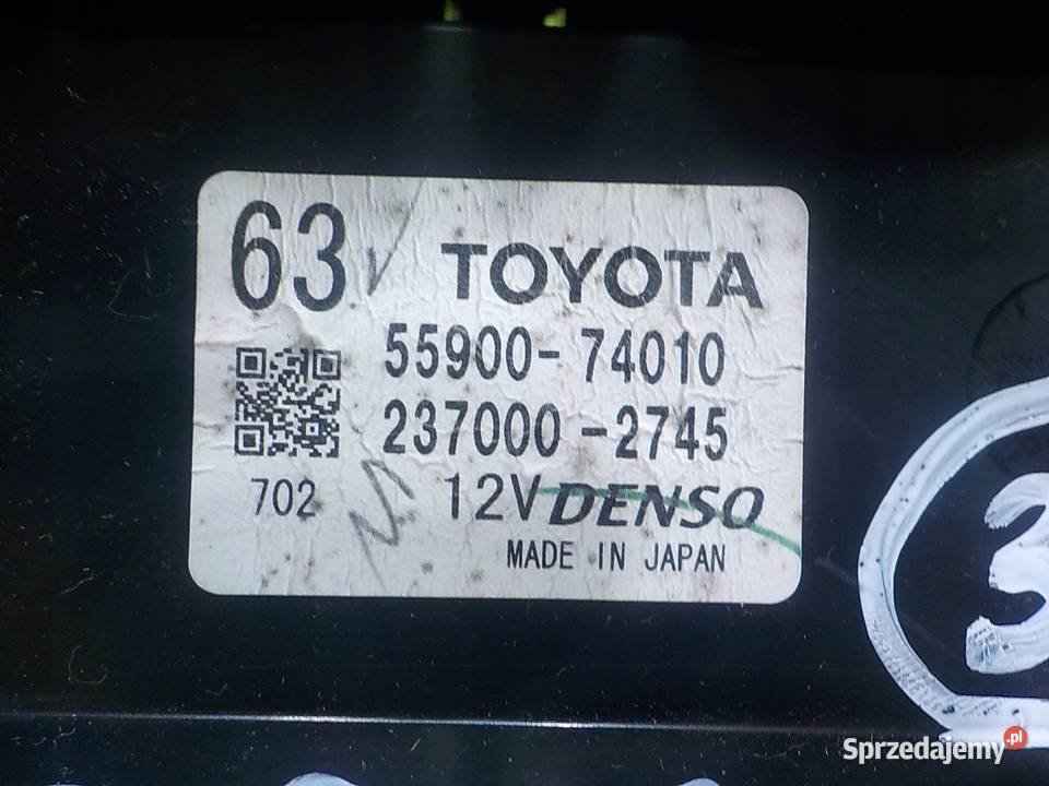 TOYOTA IQ 10 VVTI 09r HB 3D panel klimatyzacji