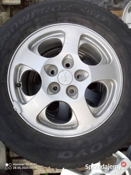 Alufelgi 16 Mitsubishi Pajero Pinin 5x114 ET38 świętokrzyskie Ostrowiec Świętokrzyski