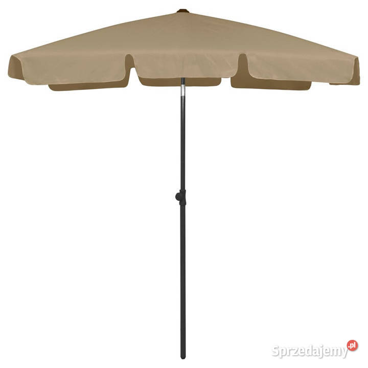 Parasol plażowy taupe 180x120 WM314722 Warszawa