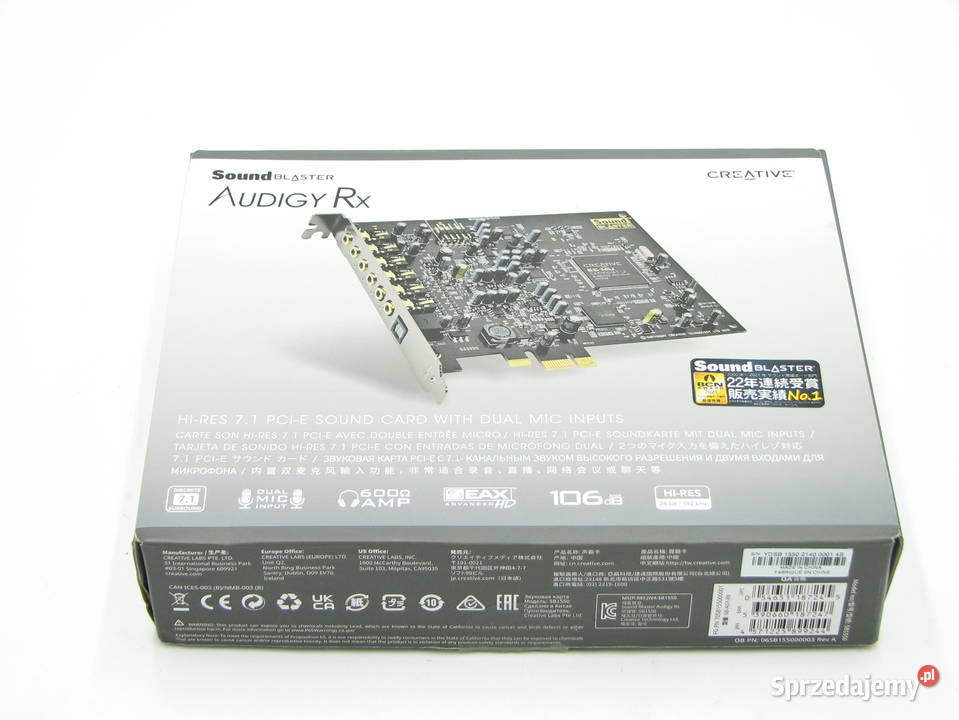 Creative Labs Sound Blaster Audigy RX SB1550 71 Cielądz