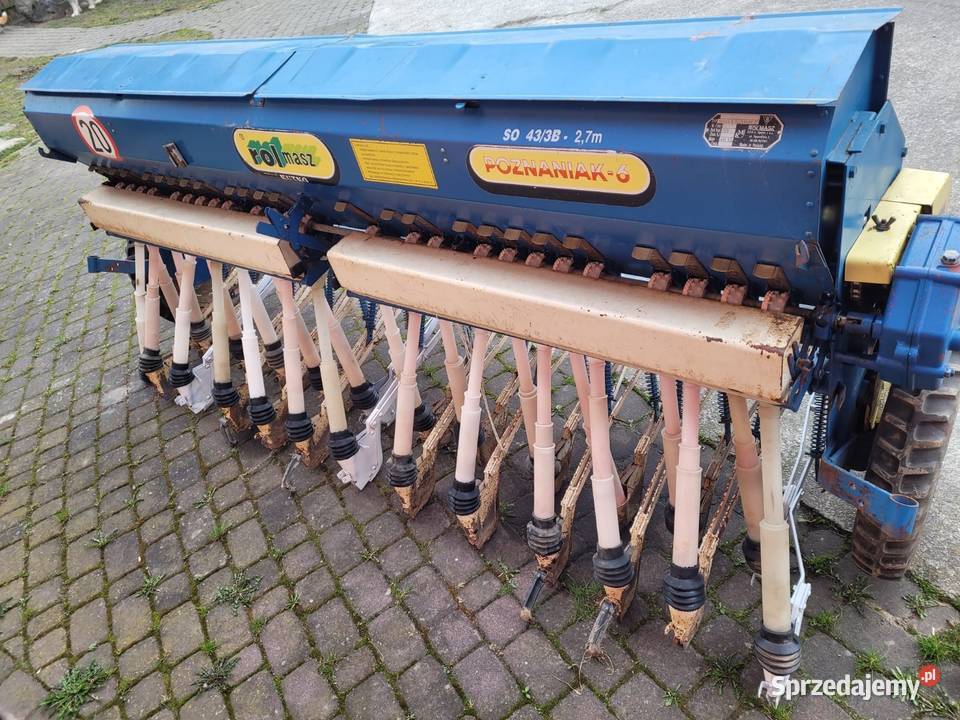 Siewnik Poznaniak 27M ROLMASZ Drobny Wysiew mazowieckie