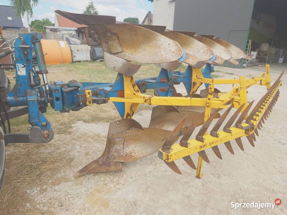 Pług 4 skibowy obrotowy Rabewerk Rabe Korfantów
