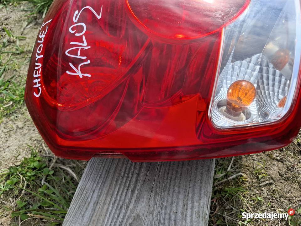 Lampa Lewa Chevrolet Kalos Pozostałe Wisznice