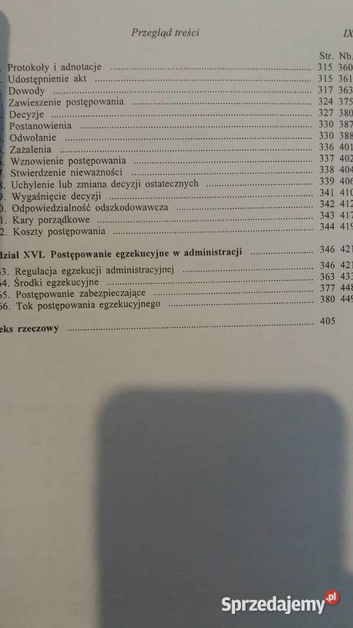 Postępowanie administracyjne 3 wydanie unikaty